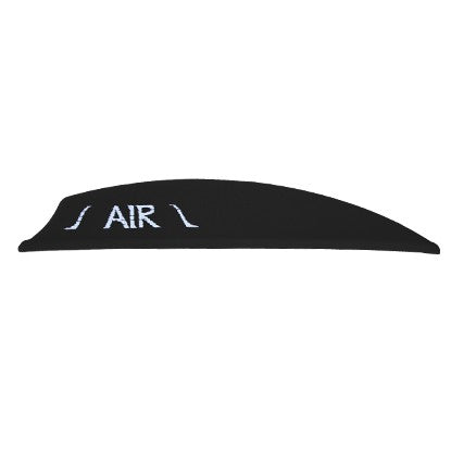 Black Bohning Air vane with white AIR logo.