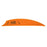 Neon orange Bohning Air vane with black AIR logo.