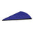 One royal blue Q2i Rapt-X vane with a black base. The Ten Zone Archery logo is visible as a watermark over the image.