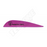 One hot pink AAE Max Stealth vane with the black Nock On logo. Four horizontal raised ridges are visible along the vane length. The Ten Zone Archery logo is visible as a watermark over the image.