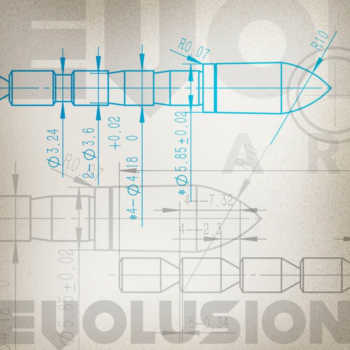 Evolusion - Ballistic Target Point .165 - 12 pack