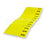 Thirteen neon yellow Bohning arrow wraps each printed at one end with a black Bohning logo symbol. The Ten Zone Archery logo is visible as a watermark over the image.