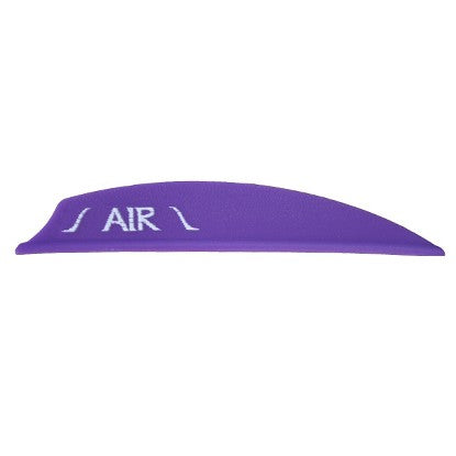 Purple Bohning Air vane with white AIR logo.