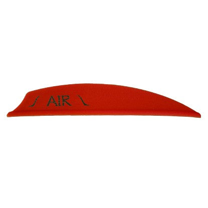 Red Bohning Air vane with black AIR logo.