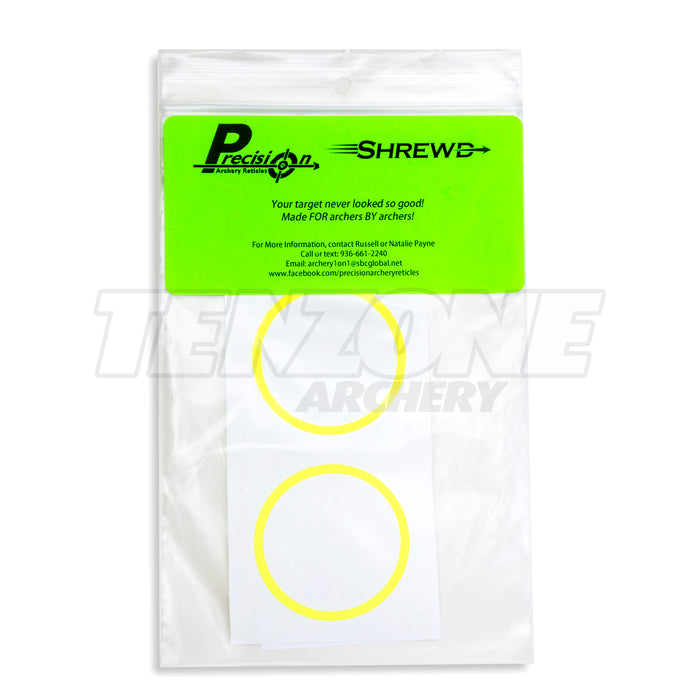 SHREWD - Decal for 42mm Nomad Scope - 2pk