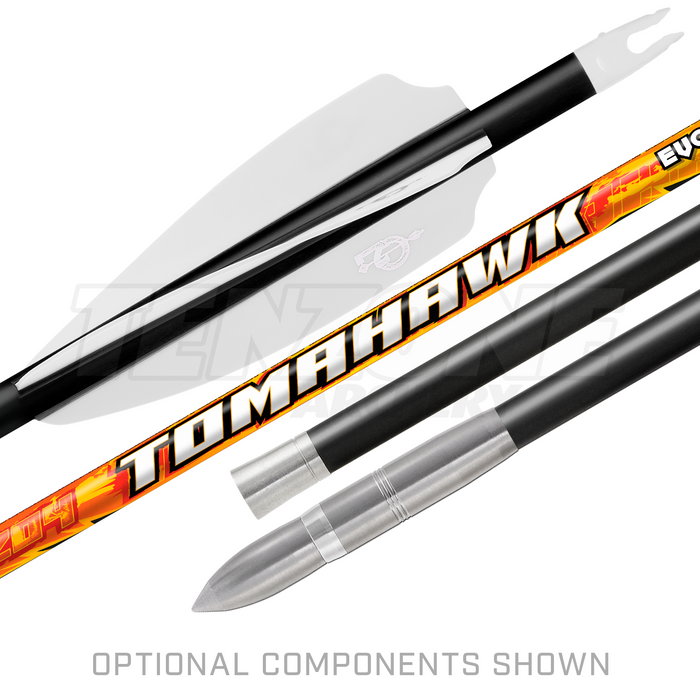 Evolusion - TOMAHAWK Arrow - 3 inch vanes - 12 pack