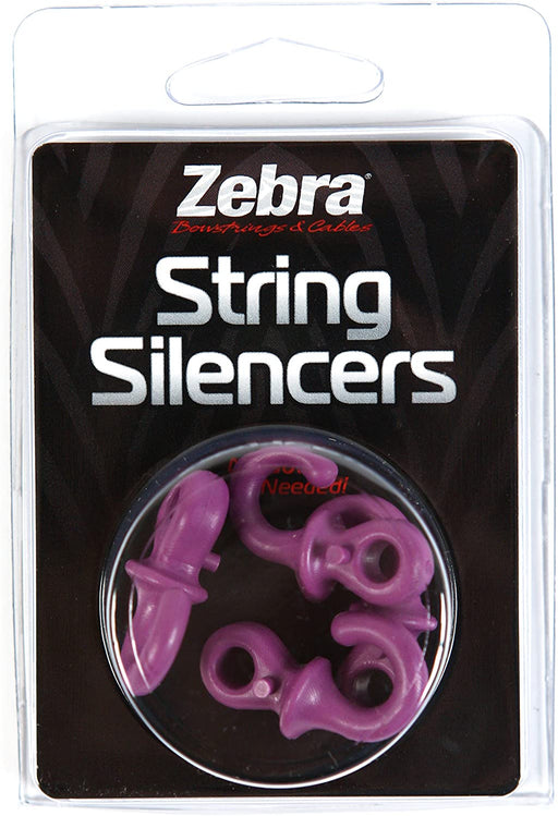 ZEBRA - String Silencers - 4pk